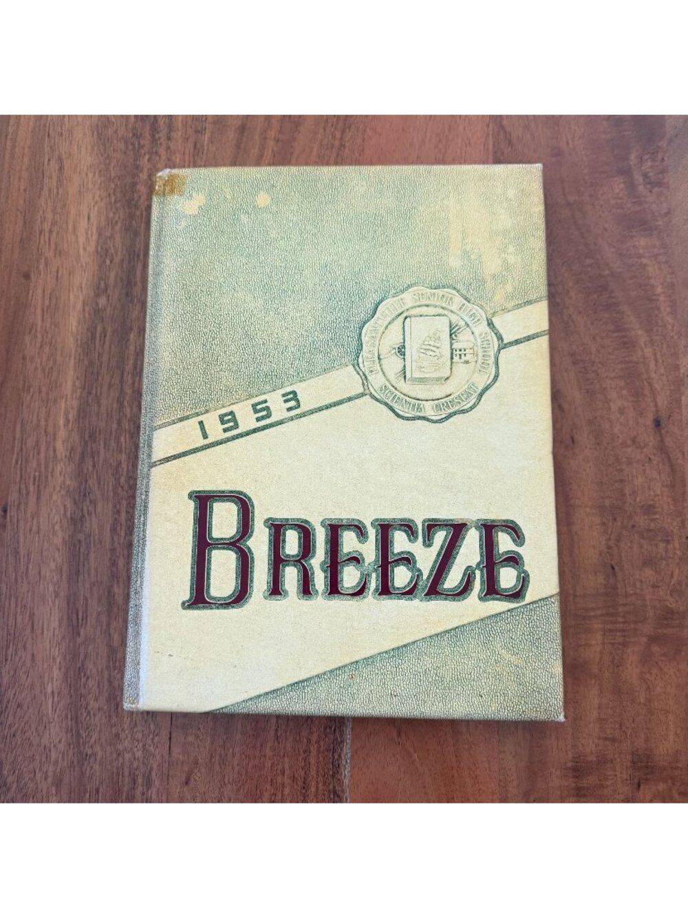 Vintage 1953 Pleasantville HS Yearbook NJ The Breeze Signed Memorabilia